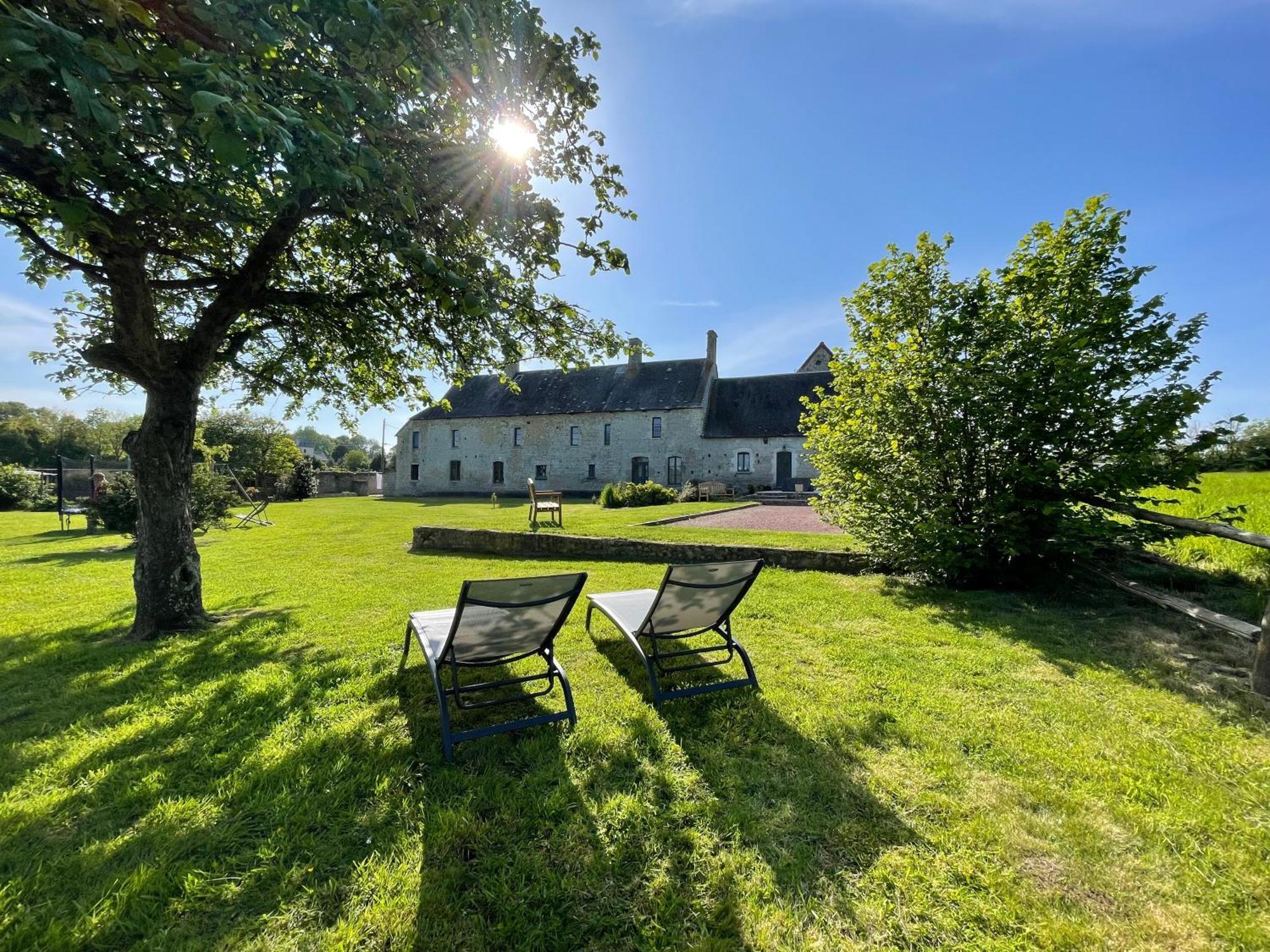 Gite Omaha 3 Etoiles - La Ferme Delaunay Saint-Come-du-Mont Exterior foto